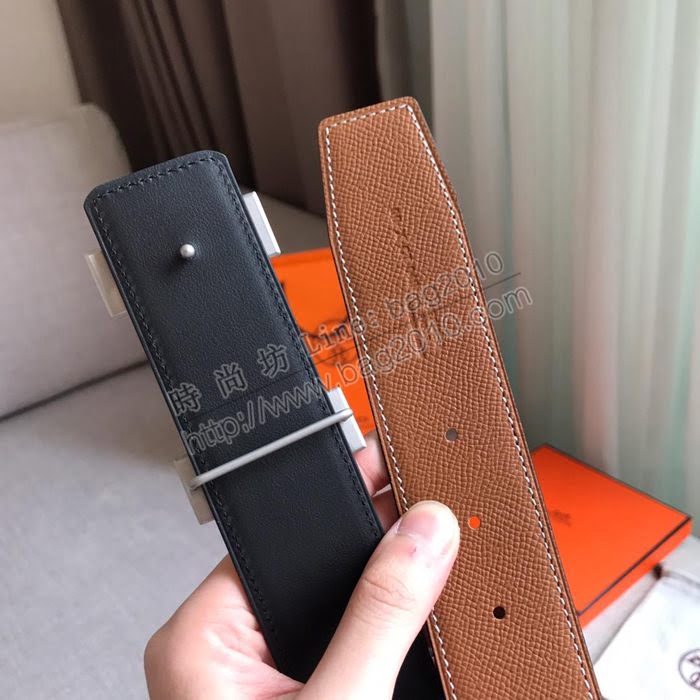 HERMES皮帶 官網同步 Hermes-CONSTANCE 2 BELT 雙面小牛皮 愛馬仕男腰帶  hgh1952